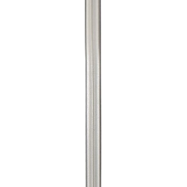 Access Lighting Extension Rod, 22 Inch Rod with Nipple, Brushed Steel